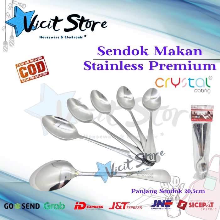 Sendok Makan Premium Stainless (6pcs)