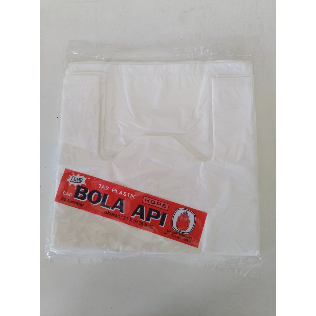 Tas Plastik Putih Kecil Ukuran 21