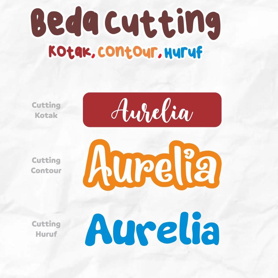 

RECOMENDED!! Stiker Kain Label Baju Nama Anak Sablon Setrika Name Label Sticker Iron on sticker aesthetic custom dapat 50pcs // Kain // BLUESTIKER