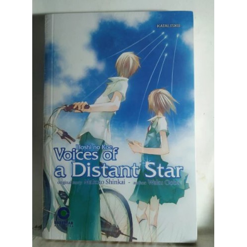 VOICE OF A DISTANT STAR HOSHI NO KOE MAKOTO SHINKAI BUKU NOVEL REMAJA KOREA ASLI ORIGINAL