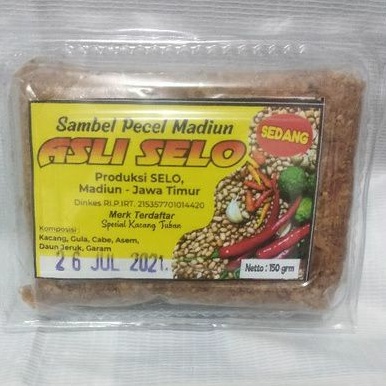 

Sambel Pecel Madiun ASLI SELO ASLI Madiun