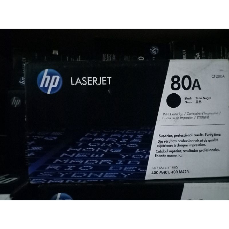 Toner HP Cartridge Laserjet 80A [CF280A] Original