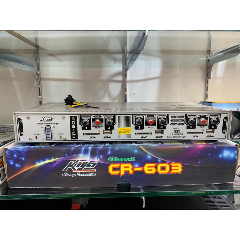 Ampli Walet CR 603 Amplifier Walet Caberawit Kiya CR 603