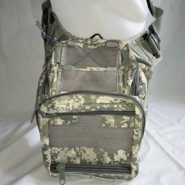 Tas slempang 803  besar loreng marpat,acupat,malvinas,gurun cordura local product