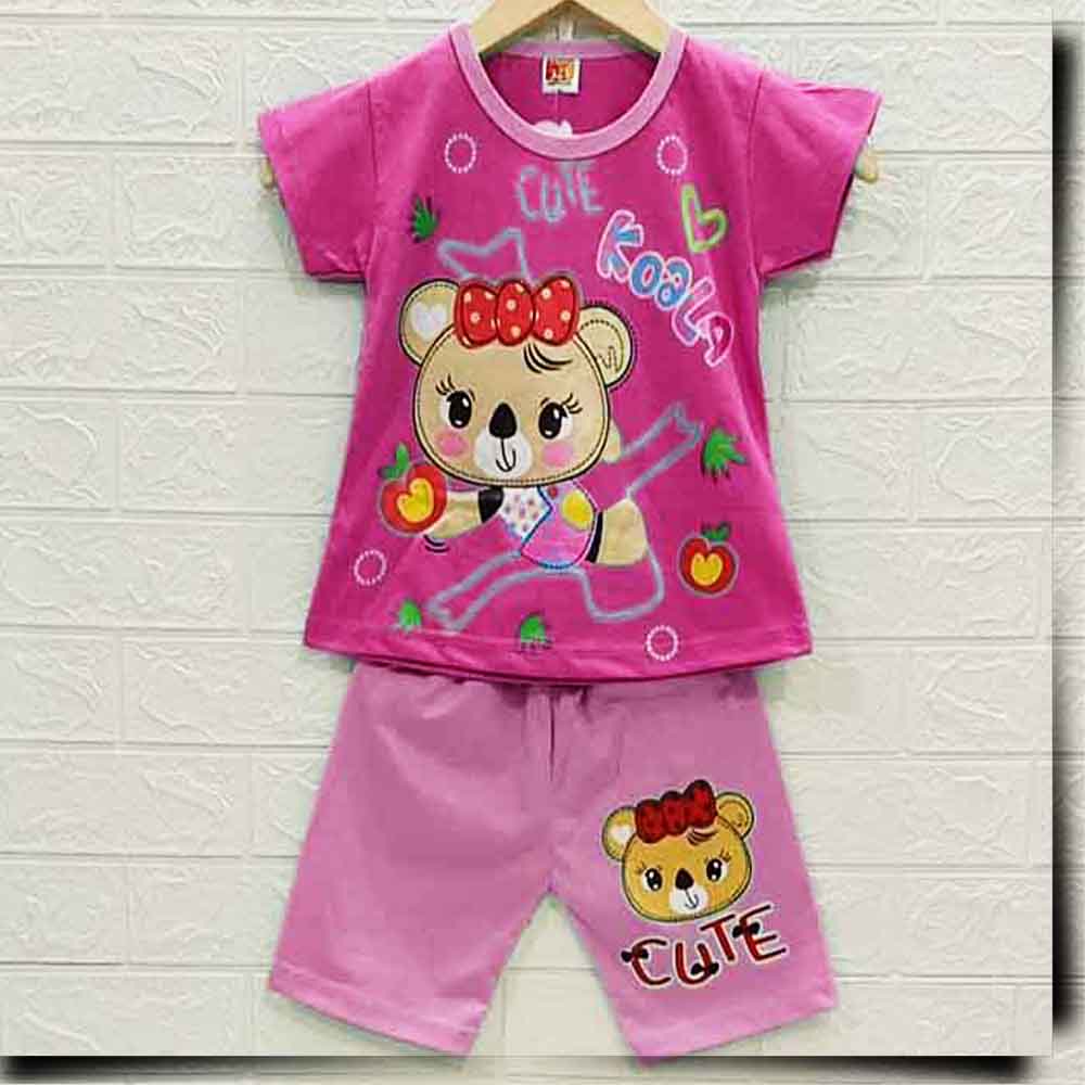 MKids88 - Baju Setelan HP KAOS Anak Perempuan Koala