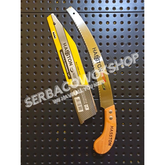 Hasston Gergaji Kopi 14&quot; Pruning Saw / Gergaji Dahan Lengkung Termurah