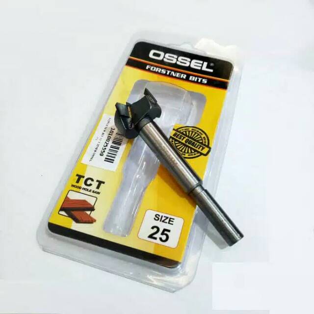 mata mesin bor kayu tct/mata bor kunci ossel 25mm