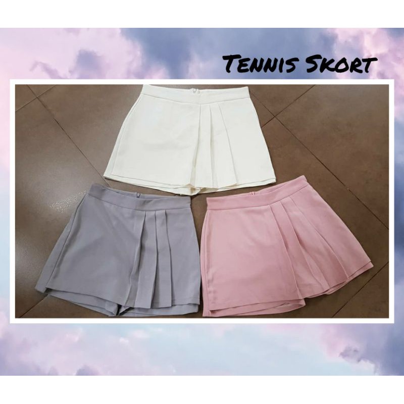 SUMMER WINTER AUTUMN WOMAN MINI PLEATED SKIRT SKORT ROK WANITA TENNIS SHORT