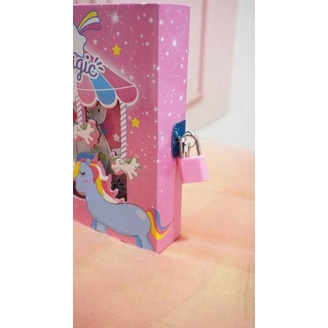 

[81] DIARY UNICORN ADA GEMBOK NYA BISA DIKUNCI NOTEBOOK UNICORN KUDA PONY MURAH BUKU HARIAN [yg -851]