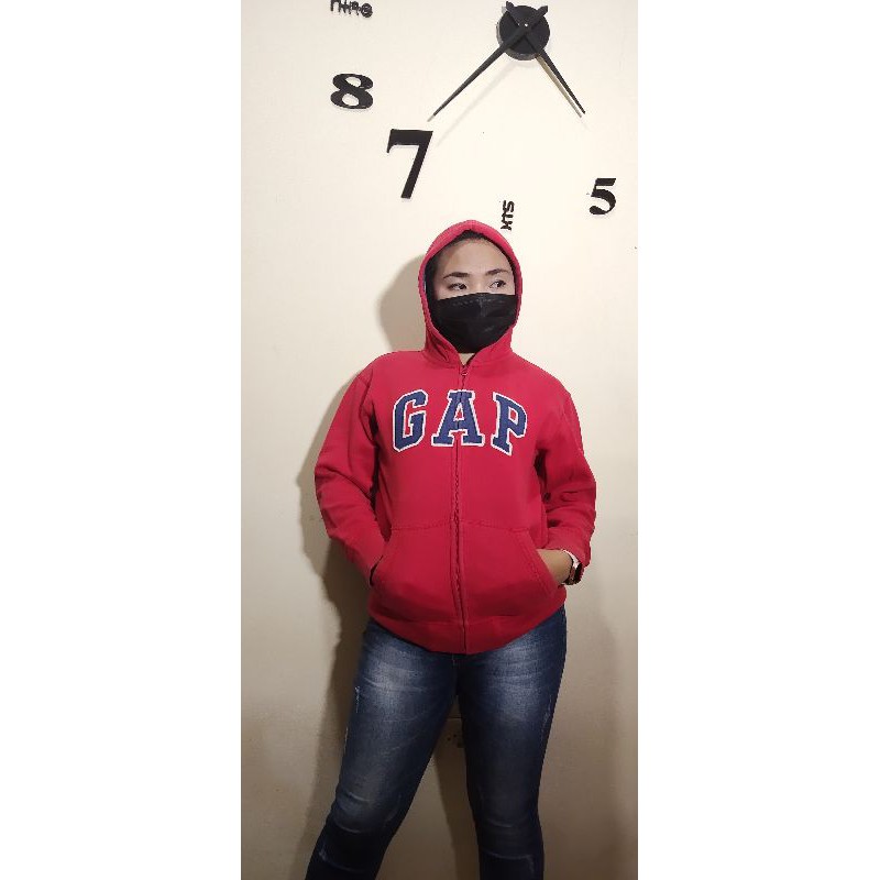 Hoodie Gap Merah / GAP second Original
