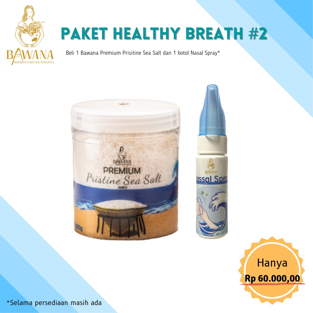 

Bawana Amed Pristine Sea Salt (Garam Laut)