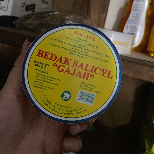 BEDAK SALICYL MENTOL BULAT