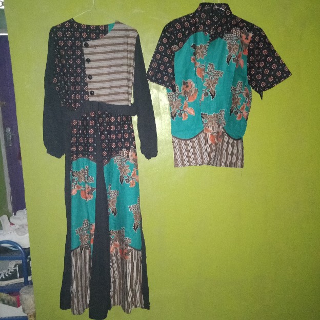 Aba Agen Baju  - Couple Kamajaya Setelan Batik