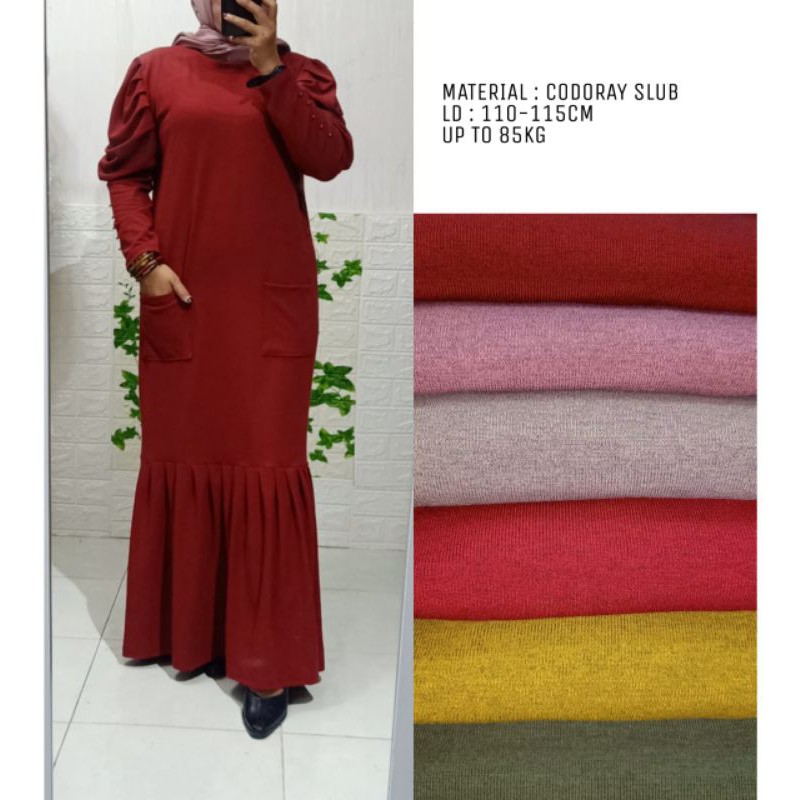 GAMIS EXCLUSIVE KADORAY SLUB PREMIUM TERBARU