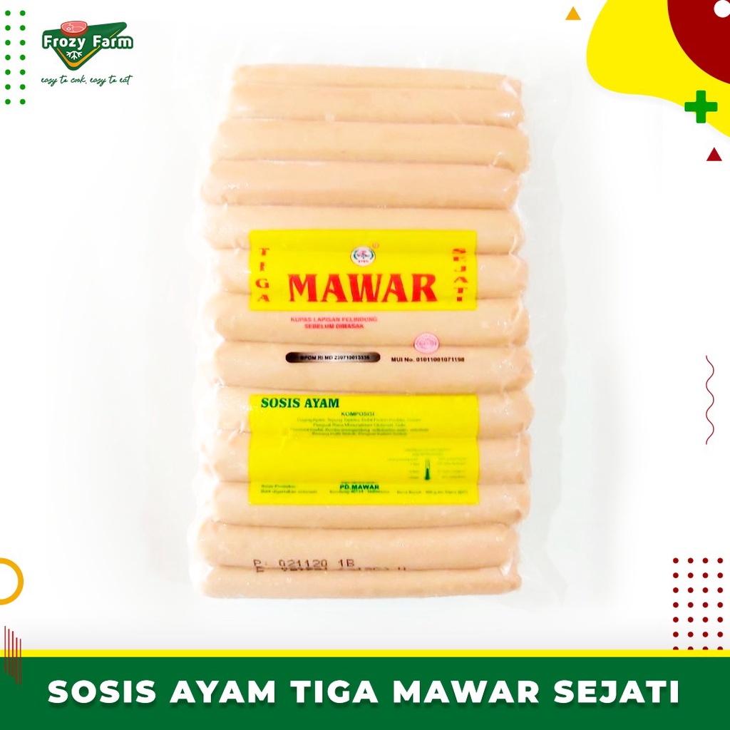 

Sosis Ayam Mawar 800 Gr