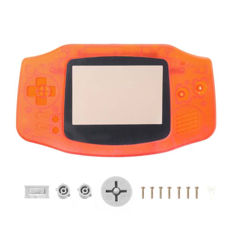 Btsg Transparan Full Set Untuk Case Cover Frame Repair Parts Kit Untuk GameBoy Advance f