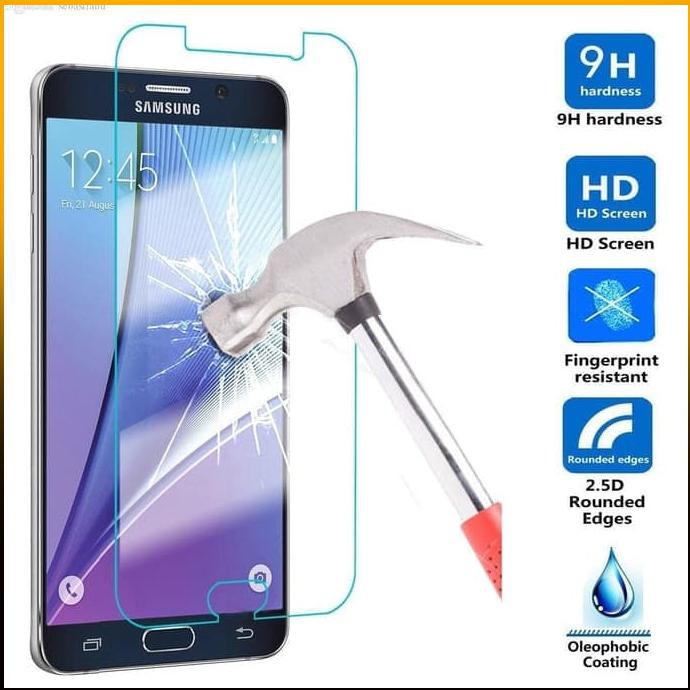 SCREEN PROTECOR HANDPHONE TEMPERED GLASS SAMSUNG GALAXY NOTE 5 ORIGINAL BB1633