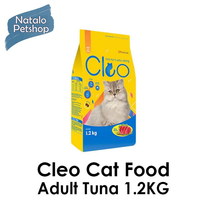 Cleo Adult Tuna Cat Food 1.2KCat Food Cleo Adult Tuna 1.2kg  Cleo Adult Tuna G/Makanan Kucing Dewasa