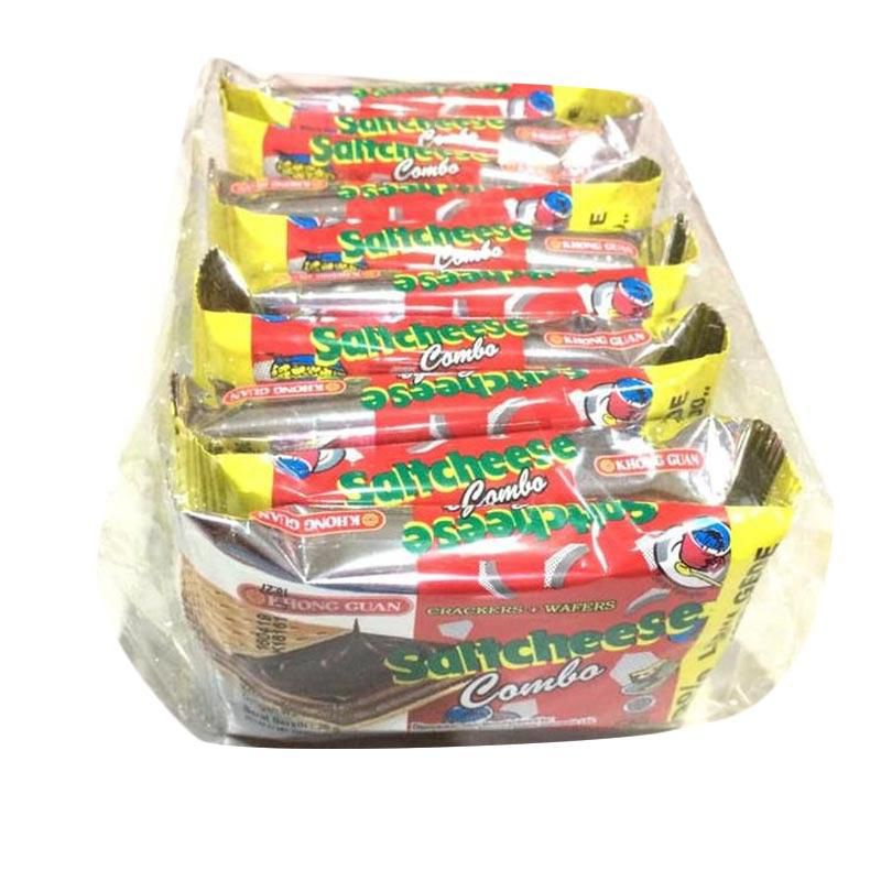 

KHONG GUAN SALTCHEESE COMBO RENCENG ISI 10 PCS