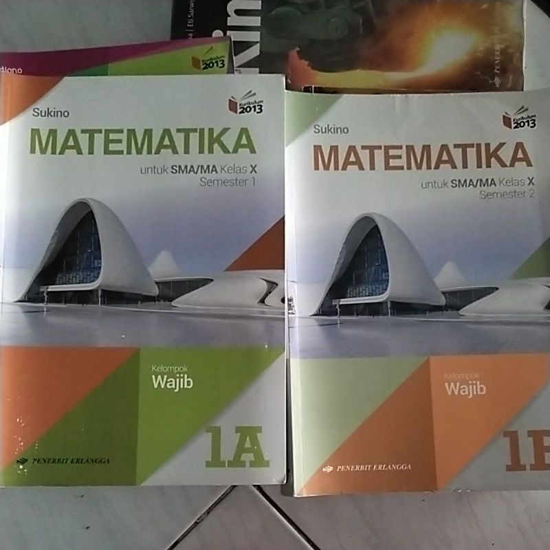 

Buku Matematika SMA/MA kelas 10 atau X, Kelompok Wajib