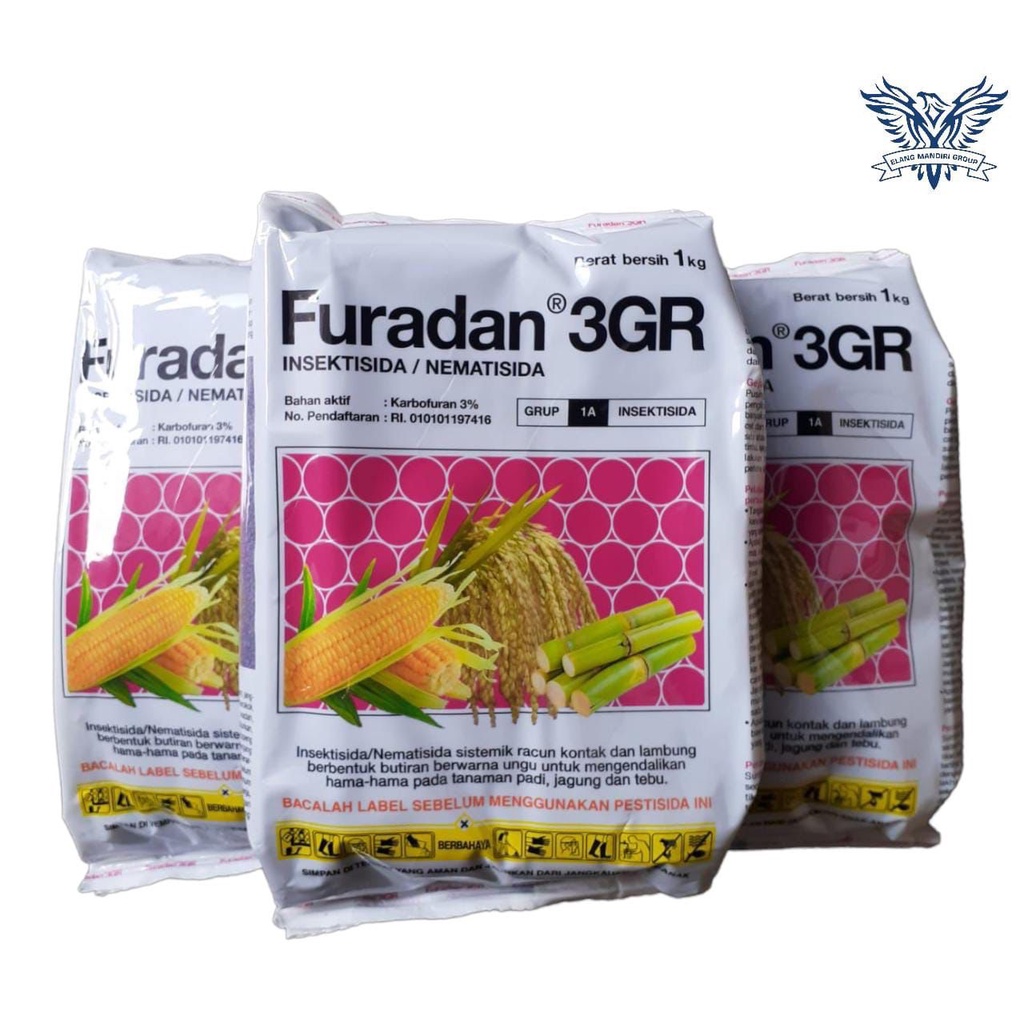 Original FURADAN 1 KG KARBOFURAN 3GR