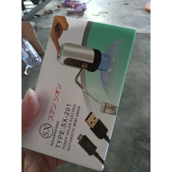 alat pump galon elektrik