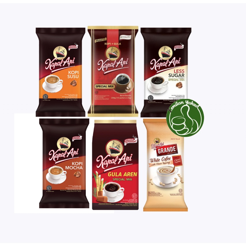 

Kopi KAPAL API Renceng 10's - ALL VARIAN