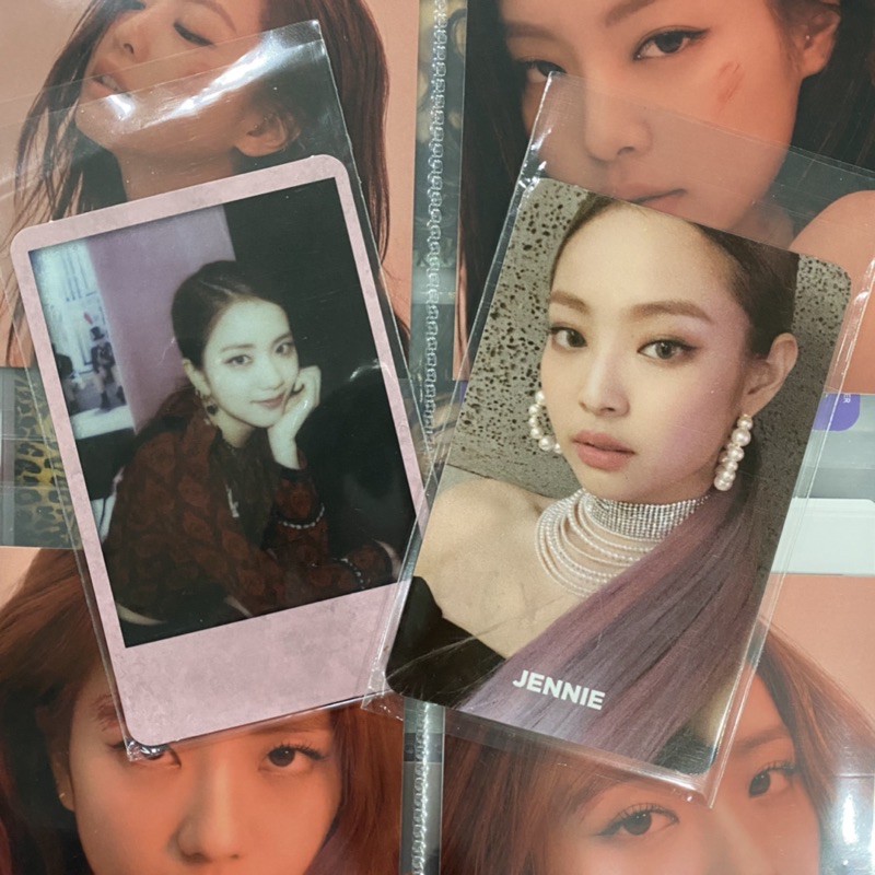 BLACKPINK JISOO KTL JENNIE SQUARE UP PHOTOCARD PC