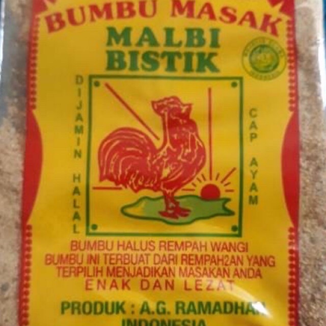

BUMBU MASAK MALBI BISTIK