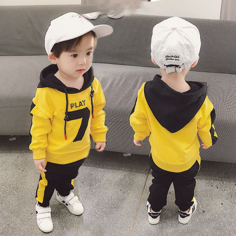 LittleAaron PASSWORD HOODIE PLAY SEVEN Setelan Sweater 1 - 7 Tahun Baju Anak Berkualitas