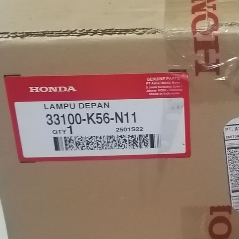 Reflektor lampu depan supra gtr 150 original hgp 33100k56n11