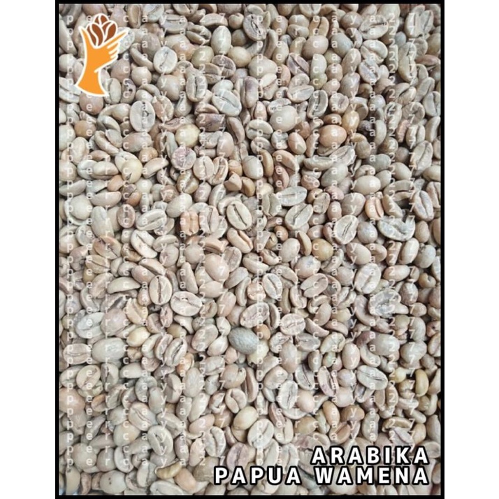 

Kopi Biji/Green Bean Arabika Papua Wamena . Full Wash