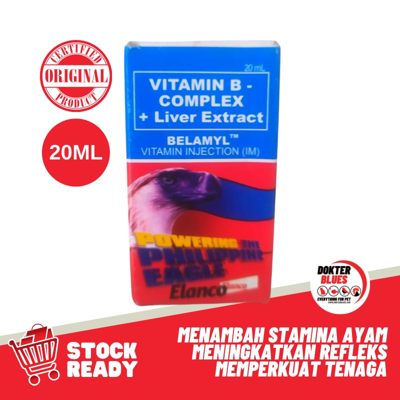 Belamyl (20ml) Vitamin Obat Ayam Menambah Stamina Refleks Tenaga