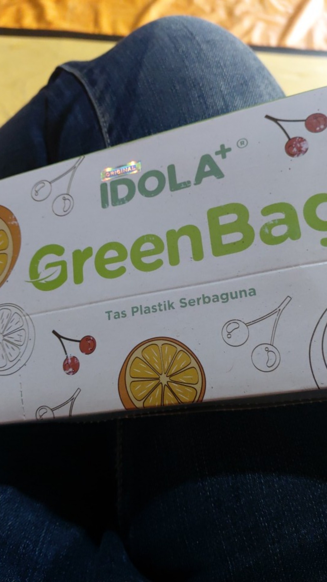 Isi50 Lembar Tas Plastik  Kantong Kresek Green Bag Ramah Lingkungan Aman Daging Kurban