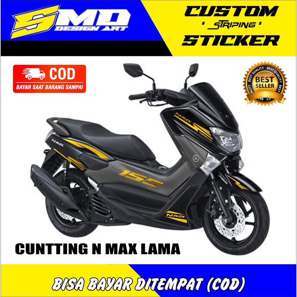 CUTTING STICKER MOTOR YAMAHA NMAX LAMA 2016