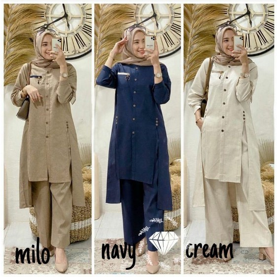 SET STELAN CELANA NATANIA JUMBO BIGSIZE MOSCREPE