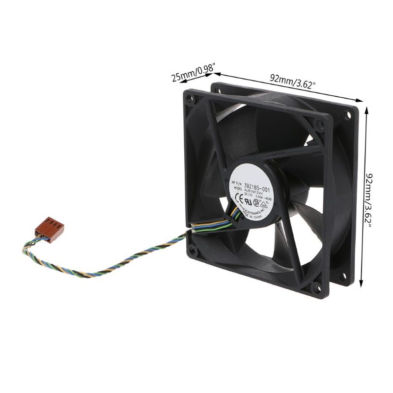 90*90*25mm 9025 DC 12V 0.6A 4-Pin PWM Computer Cooling Fan