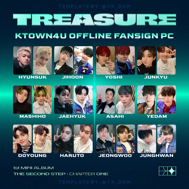 benefit fs fansign offline ktown treasure doyoung haruto