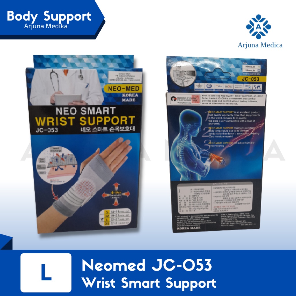 Neomed Wrist Smart Support JC-053 | Penyangga Pergelangan Tangan