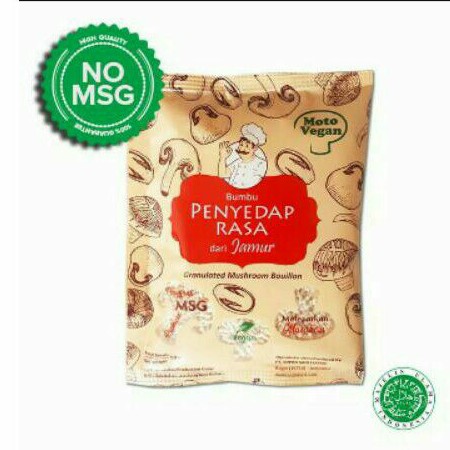 

Moto vegan penyedap rasa jamur non msg 50g