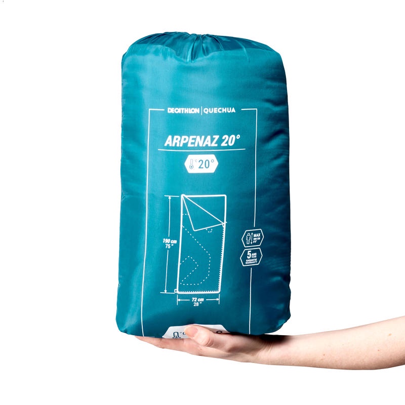 ALAS TIDUR CAMPING SELIMUT KANTUNG TIDUR KEMAH QUECHUA ARPENAZ 20°c PRODUK IMPORT ALAS TIDUR ORIGINAL