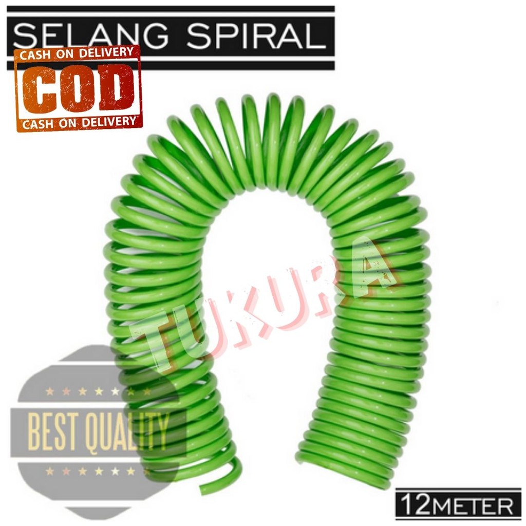 Selang Spiral Panjang 12 Meter Khusus Untuk Pompa Dc