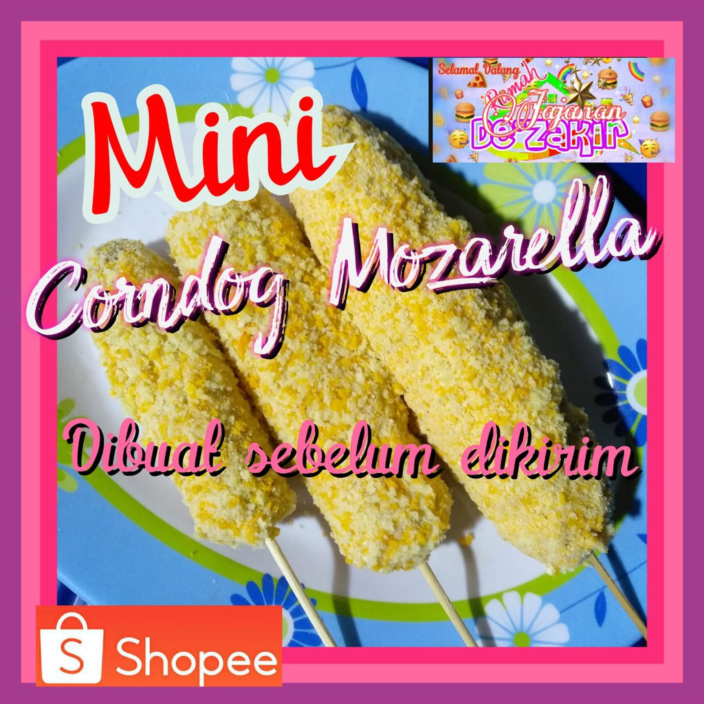 

corndog MINI extra LUMER De'Zakir lezat dan gurih