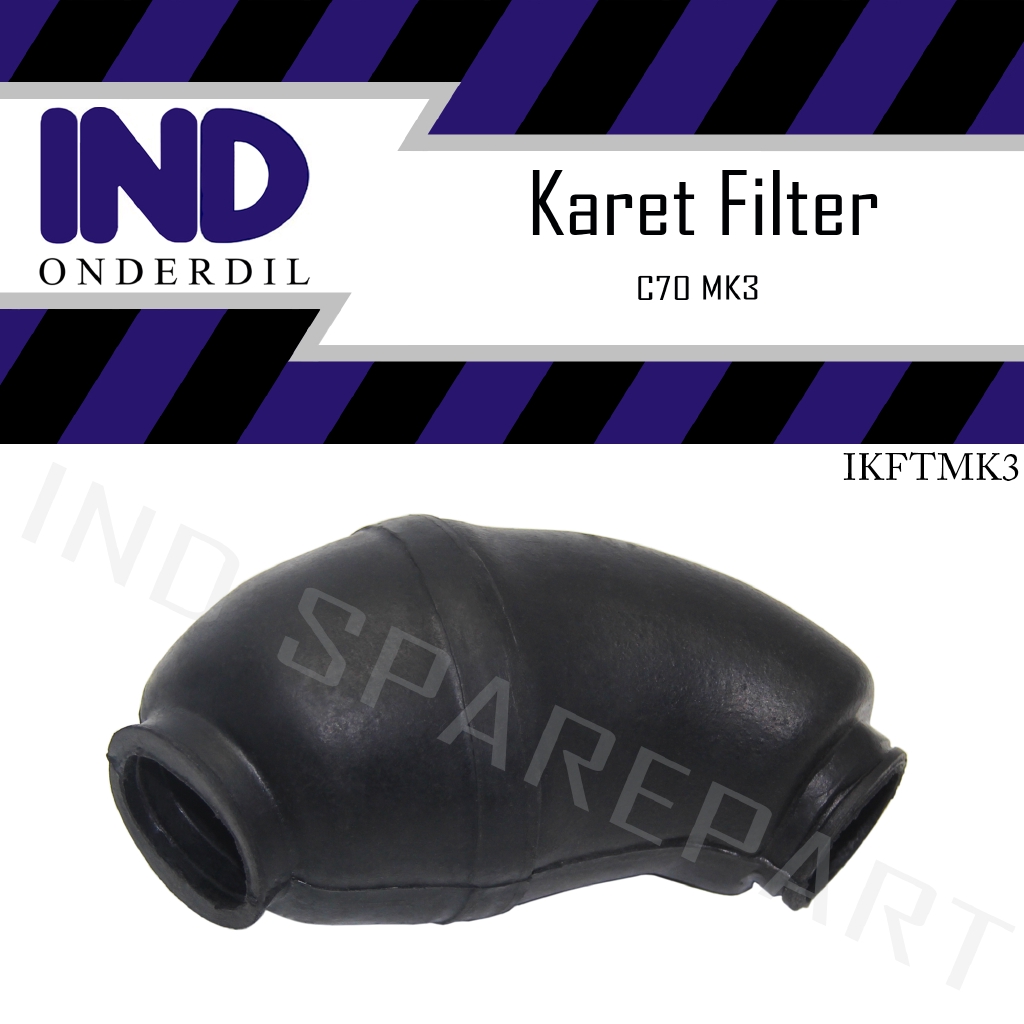 Karet Filter-Saringan Udara-Hawa Join-Joint Karbu-Karburator-Carbu Honda C70-C 70 MK3-MK 3