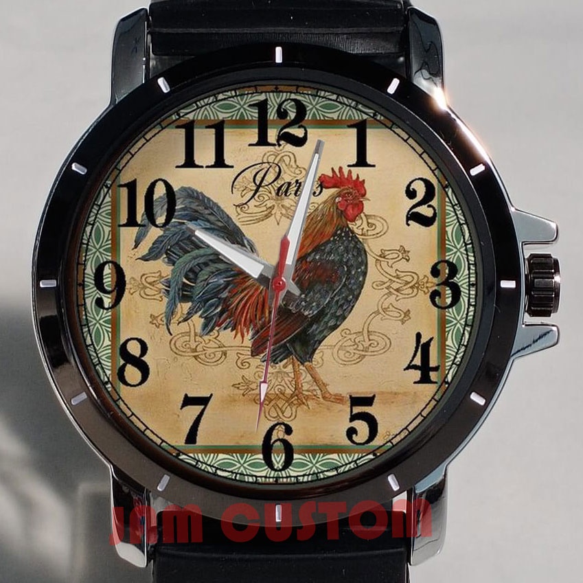 Jam Tangan Pria Ayam Jago 2 Custom