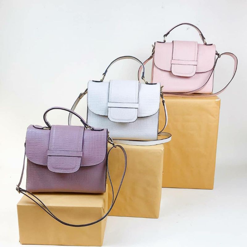 NEWCOLLECTION-TAS PREMIUM PULL UP CROCO KULIT ASLI GARUT