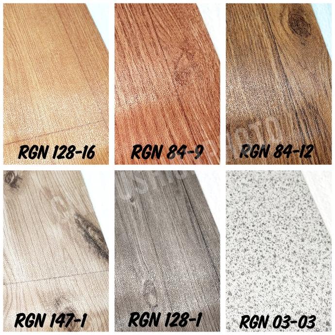 ] KARPET LANTAI VINYL KOREA IMPOR 0.55 MM (1 Roll) - KAYU EMBOSSED