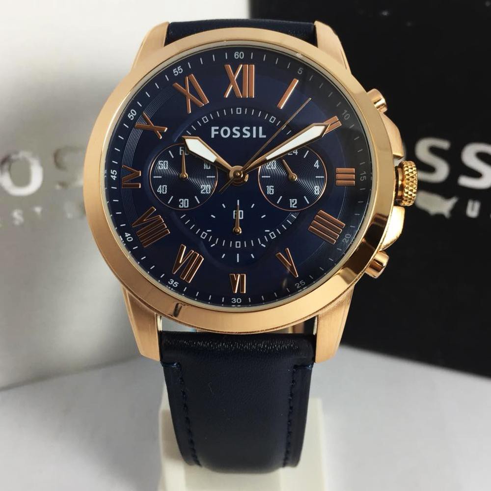 jam tangan fossil fs5061 45mm brown