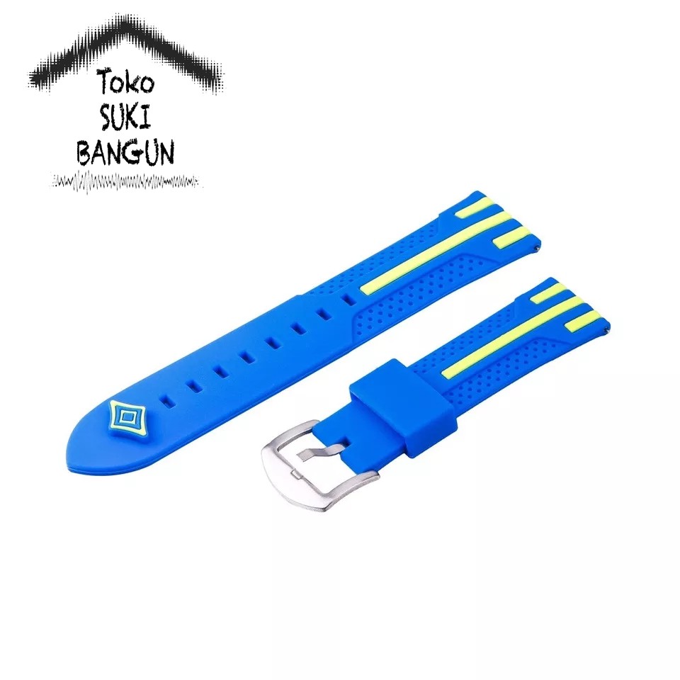 TALI JAM 22mm QUICK RELEASE Rubber NINJA Colorful Watch Band Strap