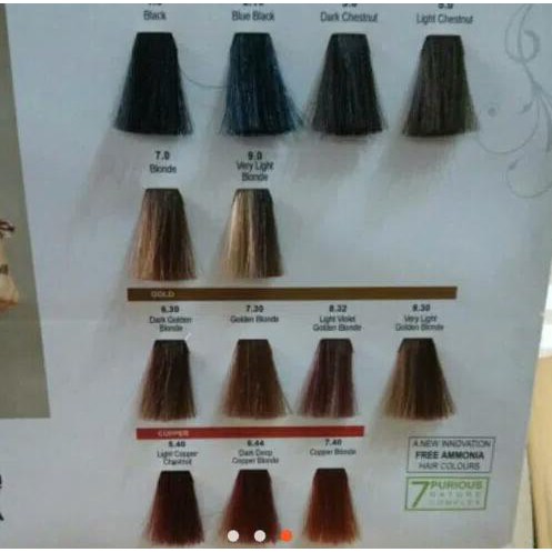 (ORIGINAL) Ilvasto hair colours Sinergia cat rambut Free Amonia